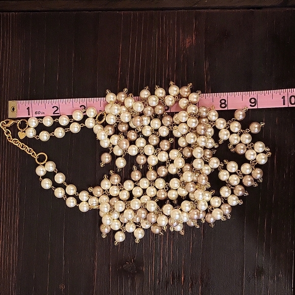 Multi Stranded Pearl Necklace - Picture 5 of 6